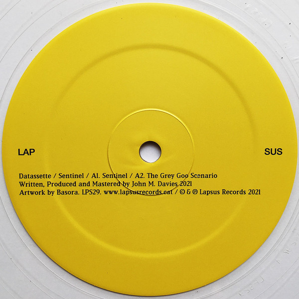 Datassette - Sentinel | Lapsus Records (LPS29) - 3