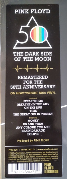 Pink Floyd - The Dark Side Of The Moon | Legacy (196587 20271) - 2