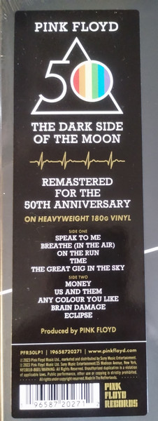 Pink Floyd - The Dark Side Of The Moon | Legacy (196587 20271) - 2