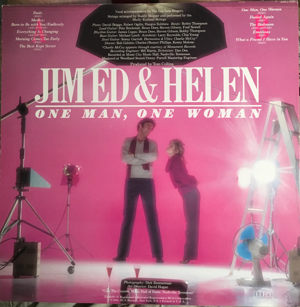 Jim Ed Brown & Helen Cornelius - One Man, One Woman | RCA Victor (AHL1-3562) - 2