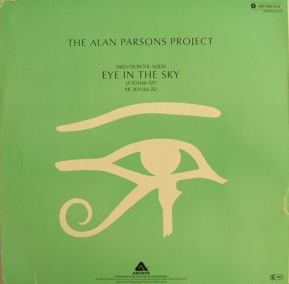 The Alan Parsons Project - Sirius - Eye In The Sky / Mammagamma | Arista (600 660) - main