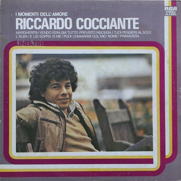 Riccardo Cocciante - I Momenti Dell'Amore | RCA (NL 33063) - main Riccardo Cocciante - I Momenti Dell'Amore | RCA (NL 33063) - main