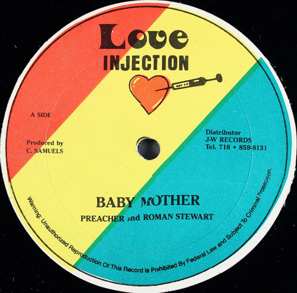Preacher Man And Roman Stewart - Baby Mother | Love Injection (CS-1432) - main