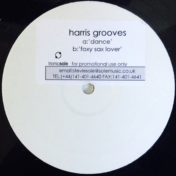 Chris Harris - Harris Grooves | Tronicsole (TSOLE-030)