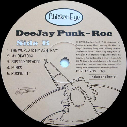 Deejay Punk-Roc - ChickenEye | Independiente (ISOM 5LPD) - 6