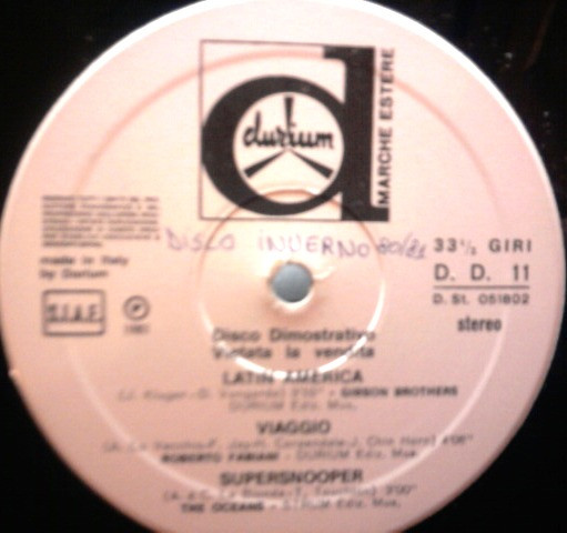 Various - Untitled | Durium (D.D. 11) - 2