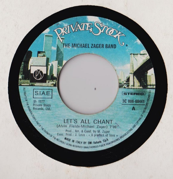 The Michael Zager Band - Let's All Chant | Private Stock (3C 006-60441) - 3 The Michael Zager Band - Let's All Chant | Private Stock (3C 006-60441) - 3