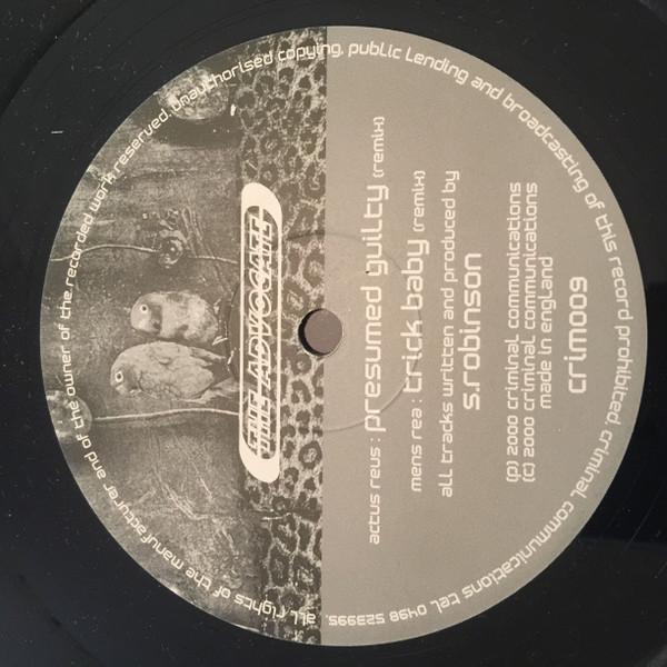 The Advocate - Presumed Guilty (Remix) | Criminal Communications (CRIM 009)
