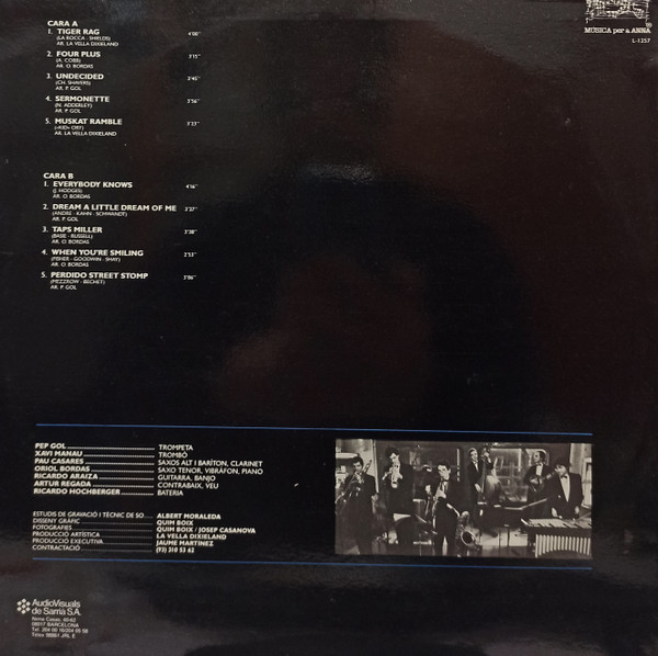 La Vella Dixieland - La Vella Dixieland | Musica Per A Anna (L-1257) - 2 La Vella Dixieland - La Vella Dixieland | Musica Per A Anna (L-1257) - 2