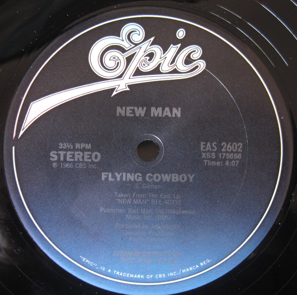 New Man - Flying Cowboy | Epic (EAS 2602)