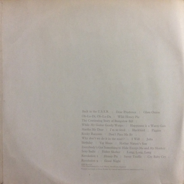 The Beatles - The Beatles | Apple Records (PMC 7067-8) - 3 The Beatles - The Beatles | Apple Records (PMC 7067-8) - 3