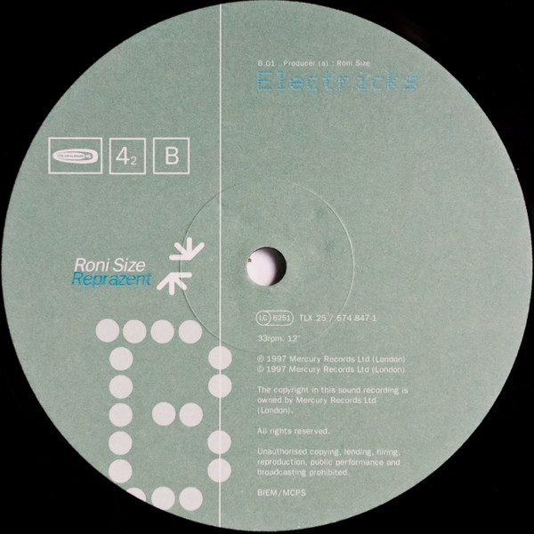 Roni Size / Reprazent - Heroes | Talkin' Loud (TLX 25) - 4