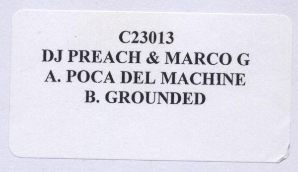 DJ Preach & Marco G - Poca Del Machine | 23rd Century Records (C23013) - main