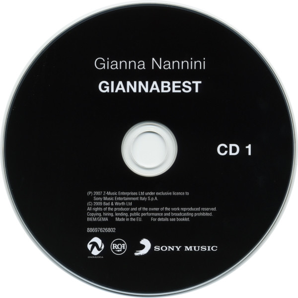 Gianna Nannini - GiannaBest | RCA (88697626802) - 3 Gianna Nannini - GiannaBest | RCA (88697626802) - 3
