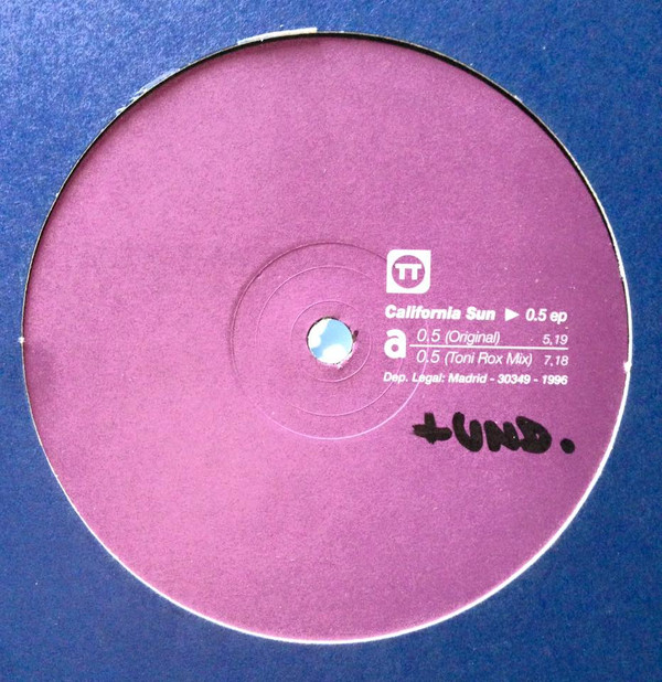 California Sun - 0.5 EP | Boozo Music (05 EP) - main