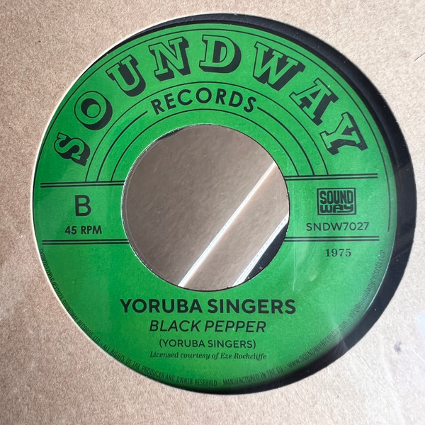 Yoruba Singers - Basa Bongo / Black Pepper | Soundway (SNDW7027)