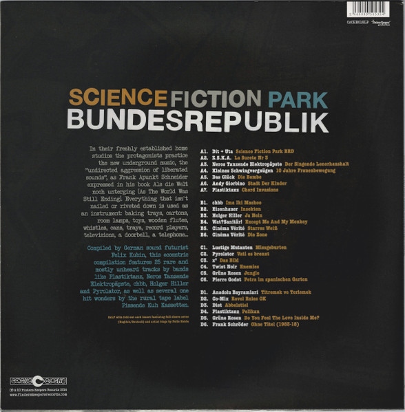 Various - Science Fiction Park Bundesrepublik (German Home Recording Tape Music Of The 1980s) | Cache Cache (CACHE012LP) - 2