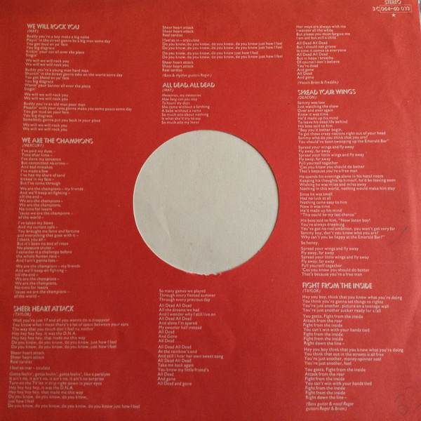 Queen - News Of The World | EMI (3C 064 - 60033) - 3