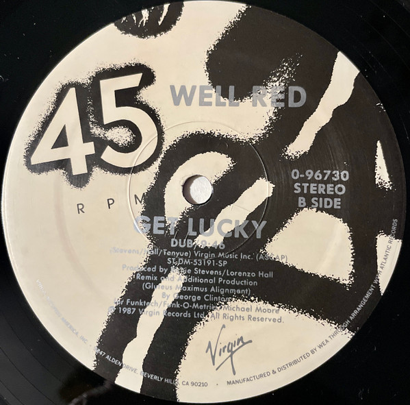 Well Red - Get Lucky | Virgin (0-96730) - 3