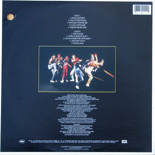 Johnny Clegg & Savuka - Shadow Man | Capitol Records (C1-90411) - 2