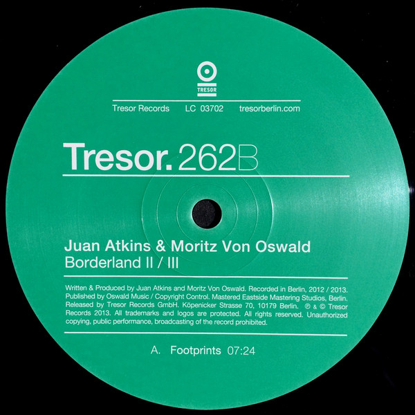 Juan Atkins & Moritz Von Oswald - Borderland II/III | Tresor (Tresor.262B) - main