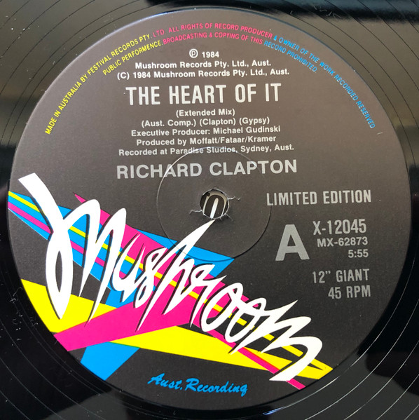 Richard Clapton - The Heart Of It | Mushroom (X 12045) - 3