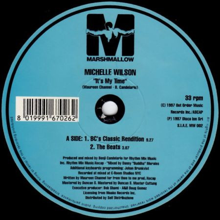 Michelle Wilson - It's My Time (It's My Turn) | Marshmallow (MW 002)
