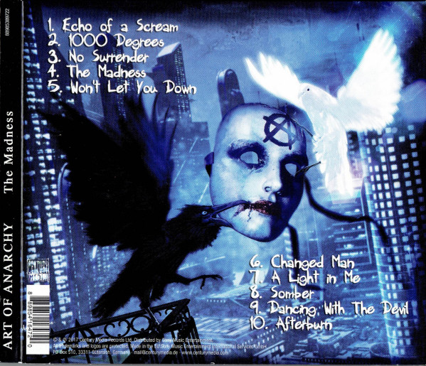 Art Of Anarchy - The Madness | Century Media (88985389722) - 2 Art Of Anarchy - The Madness | Century Media (88985389722) - 2