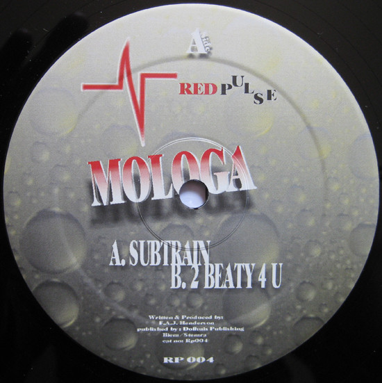 Mologa - Subtrain / 2 Beauty 4 U | Red Pulse (RP 004) - 3