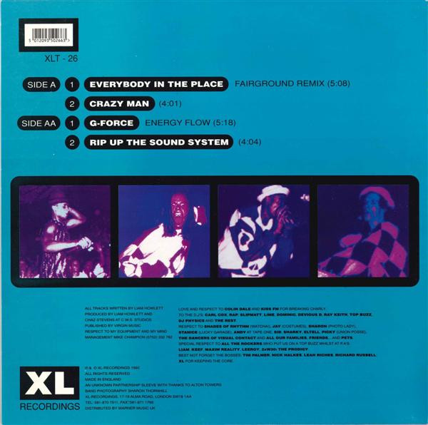 The Prodigy - Everybody In The Place | XL Recordings (XLT - 26) - 2 The Prodigy - Everybody In The Place | XL Recordings (XLT - 26) - 2