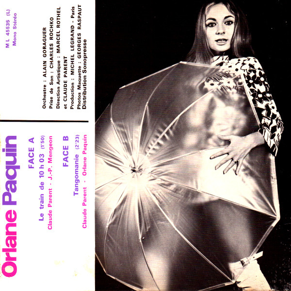 Orlane Paquin - Le Train De 10h 03 | ML Productions (ML 45535) - 2