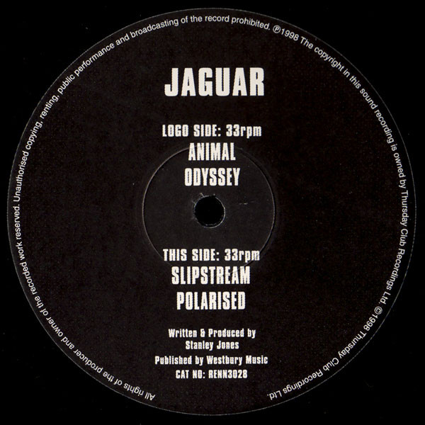 Jaguar - Jaguar | Thursday Club Recordings (TCR) (RENN3028)