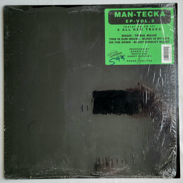 Man-Tecka Featuring JD III - EP Vol. 2 | Cutting Traxx (CR-2011)