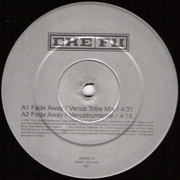 Che Fu - Fade Away | Epic (XPR3561) - 3
