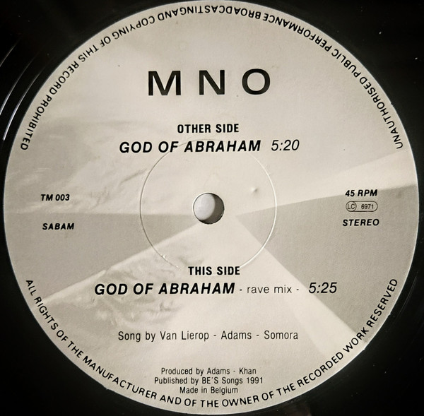 M.N.O. - God Of Abraham | Trance Mission (TM 003) - 4 M.N.O. - God Of Abraham | Trance Mission (TM 003) - 4