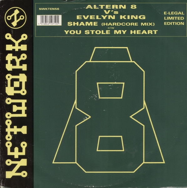 Altern 8 V's Evelyn King - Shame | Network Records (NWKTEN56) - main