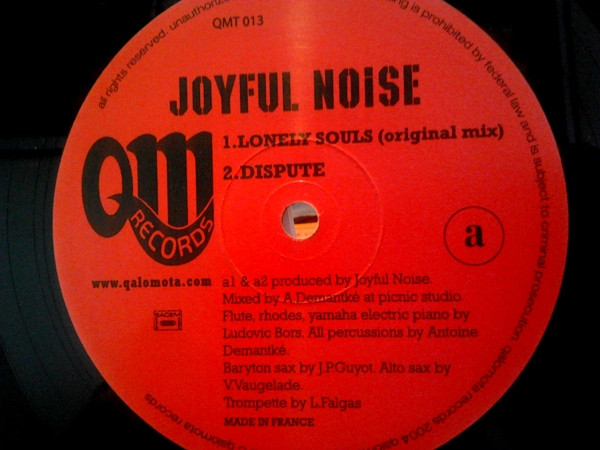 Joyful Noise - Lonely Souls | Qalomota Records (QMT 013)