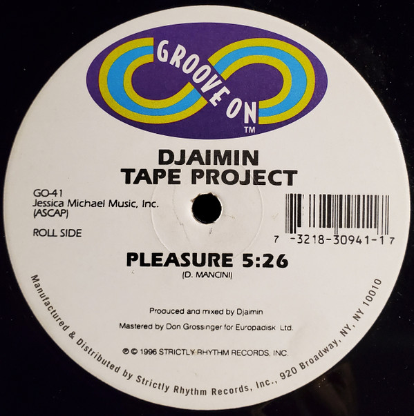 Djaimin - Tape Project | Groove On (GO-41)