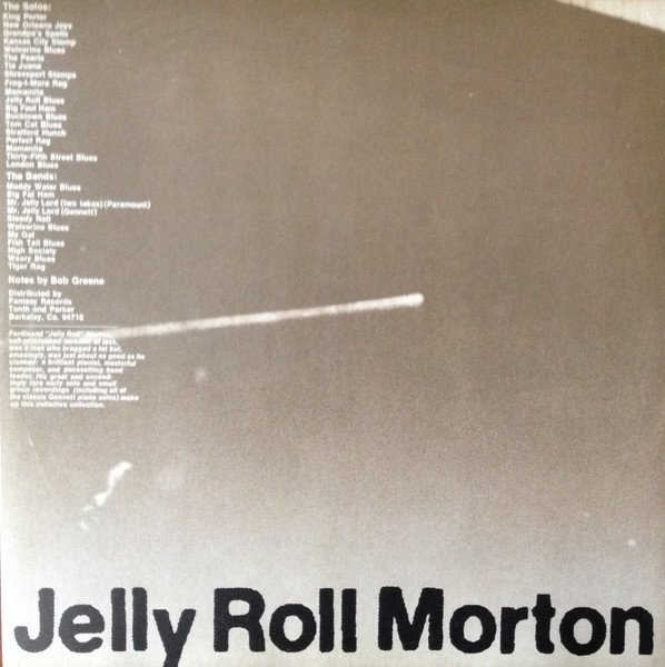 Jelly Roll Morton - Jelly Roll Morton 1923/24 | Milestone (HB 6050) - 2