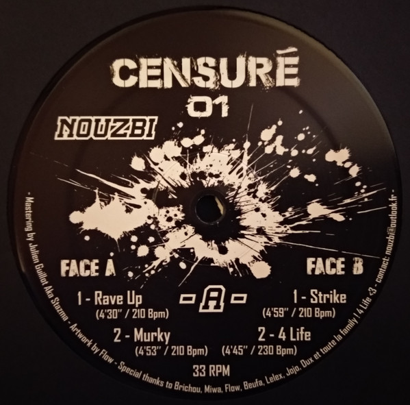Nouzbi - Censuré Sound System 01 | Censuré Sound System (Censuré Sound System 01) - 3