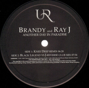 Brandy And Ray J - Another Day In Paradise | WEA Records (SAM00480) - main