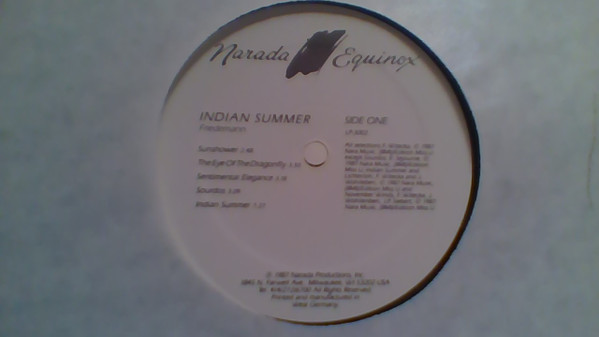 Friedemann - Indian Summer | Narada Equinox (LP-3002)
