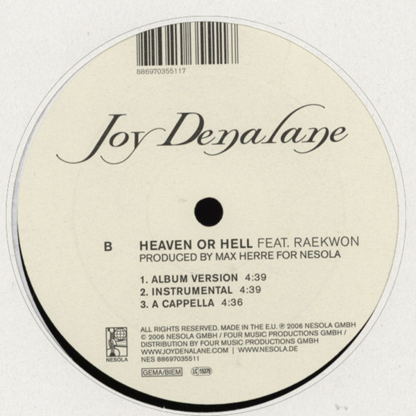 Joy Denalane - Change / Heaven Or Hell | Nesola (NES 88697035511) - 4