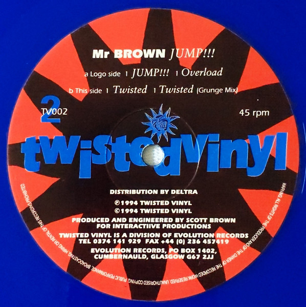 Mr. Brown - JUMP!!! | Twisted Vinyl (TV002) - main