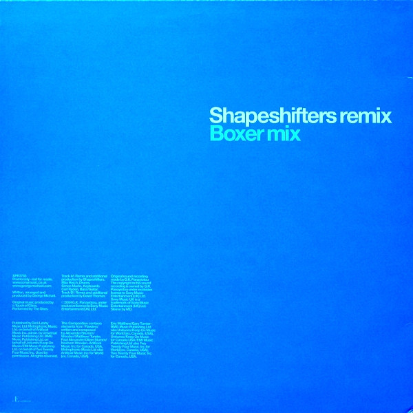 George Michael - Flawless (Go To The City) | Aegean (XPR3785) - 2