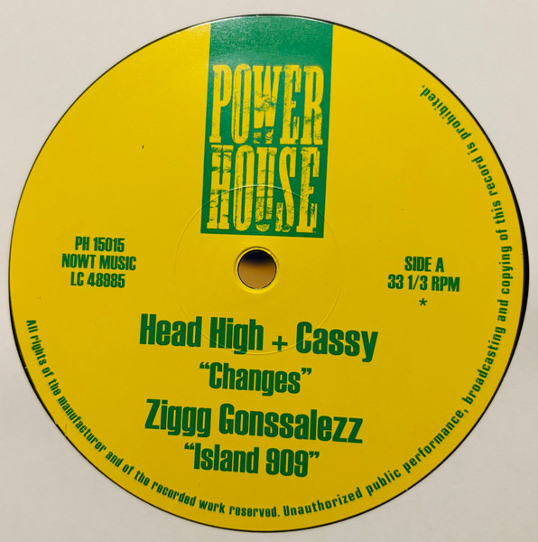 Head High / Sigg Gonzalez - Changes | Power House (PH 15015)