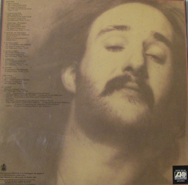 Jan Akkerman - Tabernakel | Atlantic (HATS 421-131)