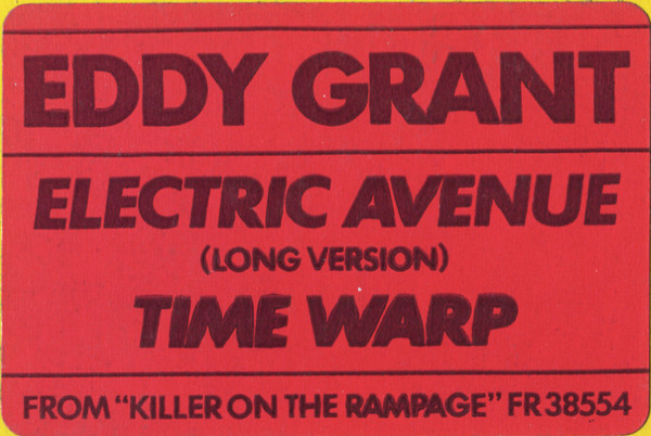 Eddy Grant - Electric Avenue / Time Warp (12") [Vinyl] | Portrait (12EXP 03574) - 5
