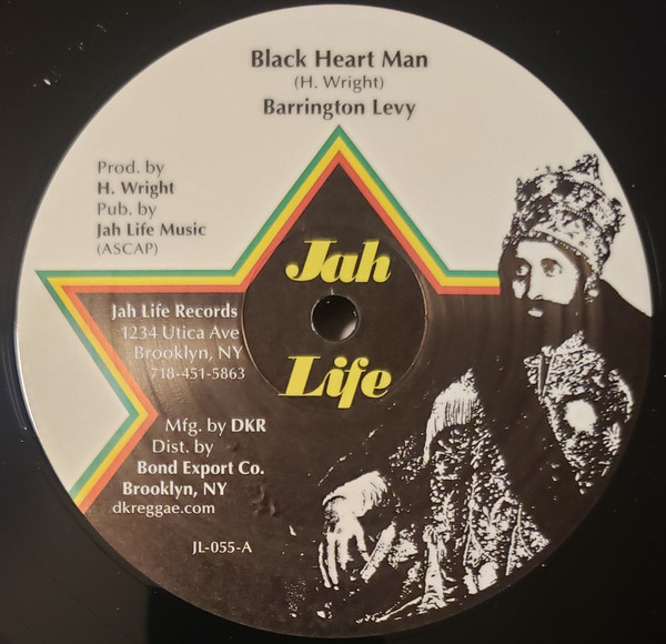 Barrington Levy & Sister Terrie Nairobi - Black Heart Man / Left With A Broken Heart | Jah Life (JL-055) Barrington Levy & Sister Terrie Nairobi - Black Heart Man / Left With A Broken Heart | Jah Life (JL-055)