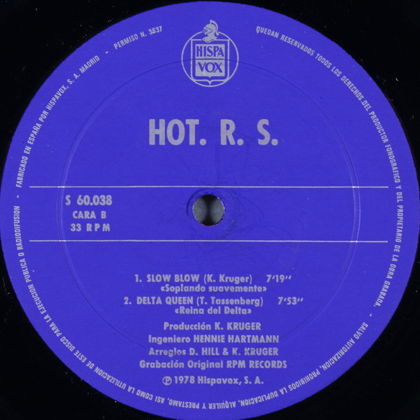 HOT R.S. - House Of The Rising Sun = La Casa Del Sol Naclente | Hispavox (S 60.038) - 4